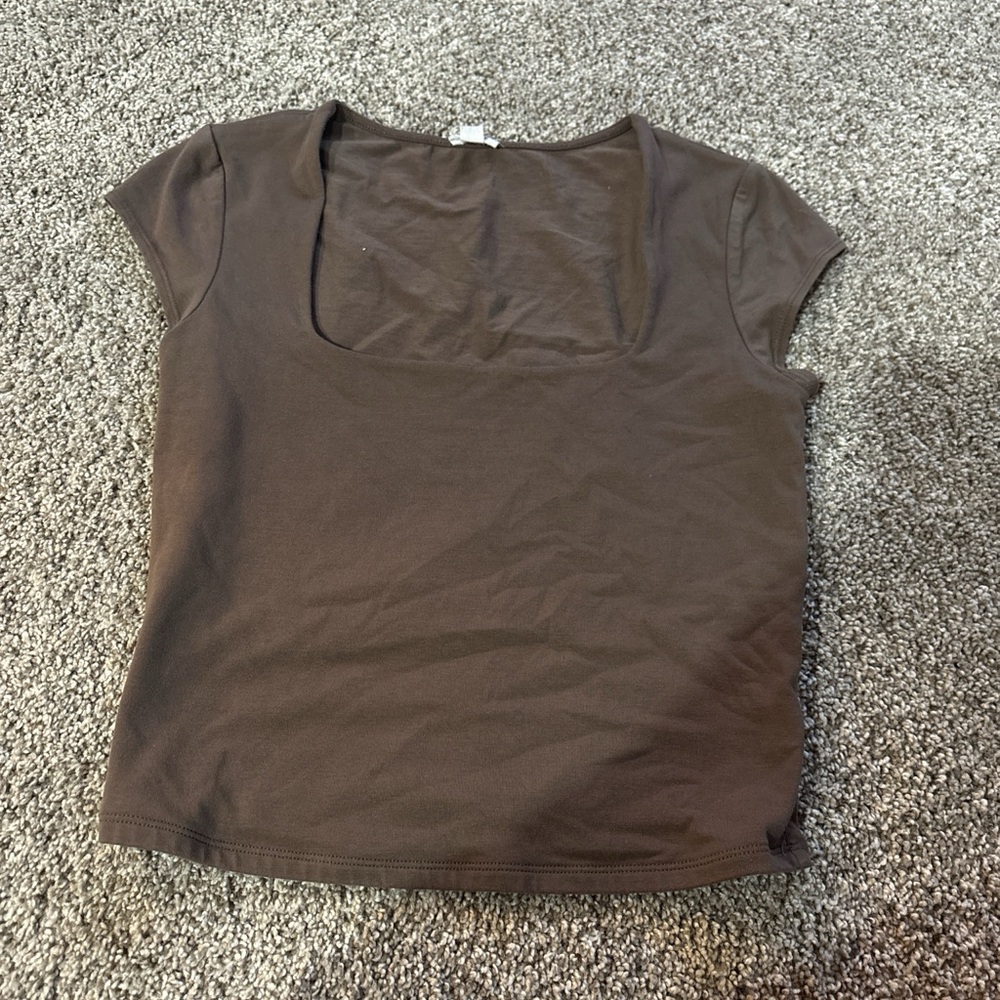 Garage Brown Short Sleeve Women's Tee